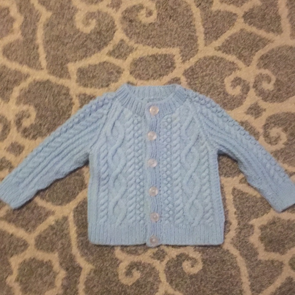 Hand knitted sweater